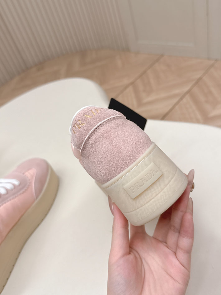最高級プラダスーパーコピー PRADA ダウンタウン ボールド ナッパレザーxスエード スニーカー 2629780 プラダ スニーカー レディース 人気 - 画像 (8)