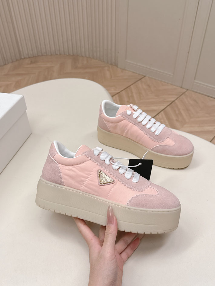 最高級プラダスーパーコピー PRADA ダウンタウン ボールド ナッパレザーxスエード スニーカー 2629780 プラダ スニーカー レディース 人気 - 画像 (6)