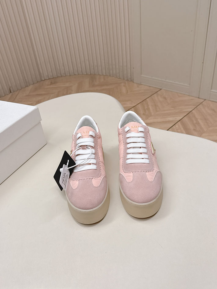 最高級プラダスーパーコピー PRADA ダウンタウン ボールド ナッパレザーxスエード スニーカー 2629780 プラダ スニーカー レディース 人気 - 画像 (3)