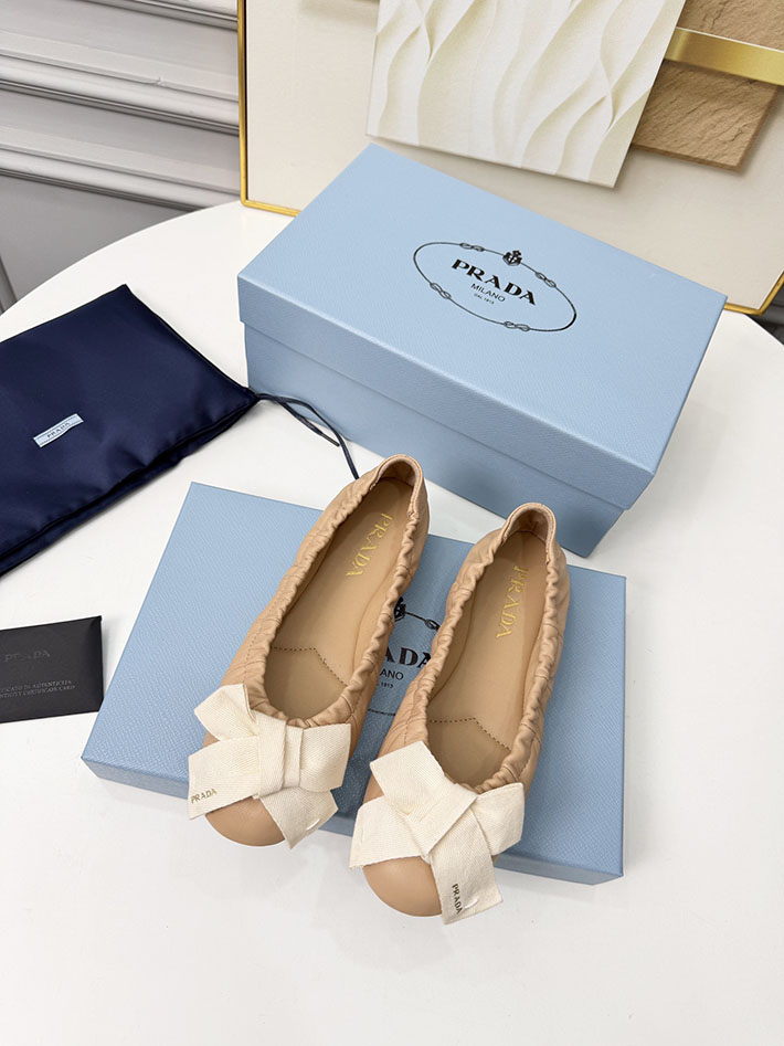 レディース 最高級プラダスーパーコピー PRADA パテントレザー バレーシューズ パンプス 2629784 プラダ パンプス アウトレット - 画像 (5)