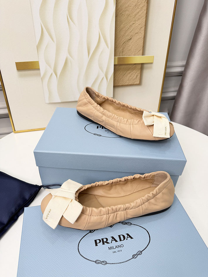 レディース 最高級プラダスーパーコピー PRADA パテントレザー バレーシューズ パンプス 2629784 プラダ パンプス アウトレット - 画像 (4)