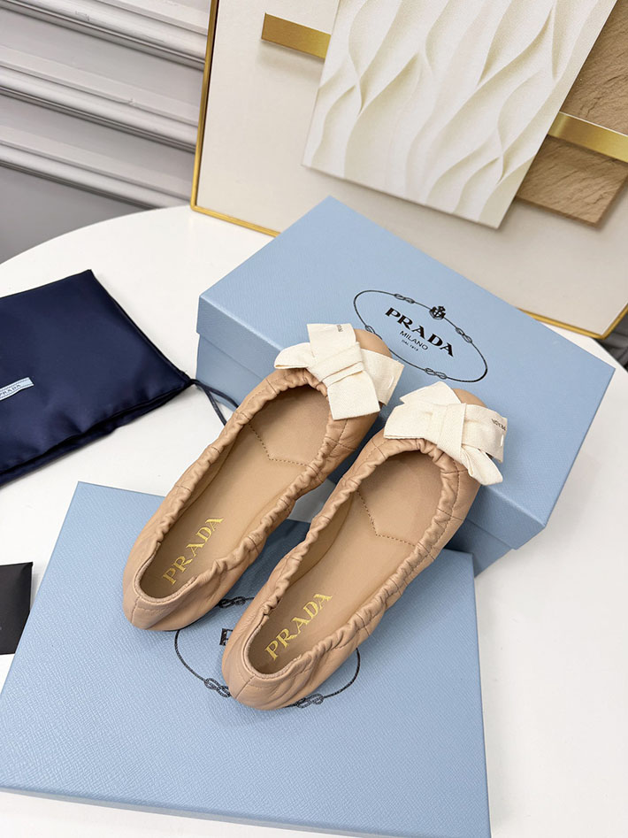 レディース 最高級プラダスーパーコピー PRADA パテントレザー バレーシューズ パンプス 2629784 プラダ パンプス アウトレット - 画像 (3)