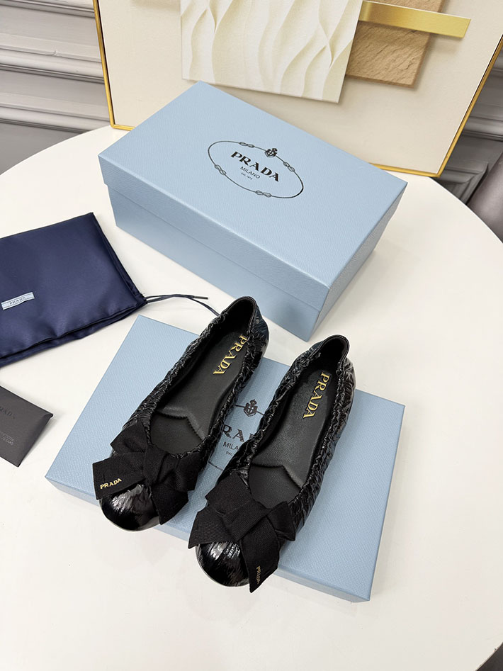 レディース 最高級プラダスーパーコピー PRADA パテントレザー バレーシューズ パンプス 2629787 プラダ 靴 レディース アウトレット - 画像 (7)