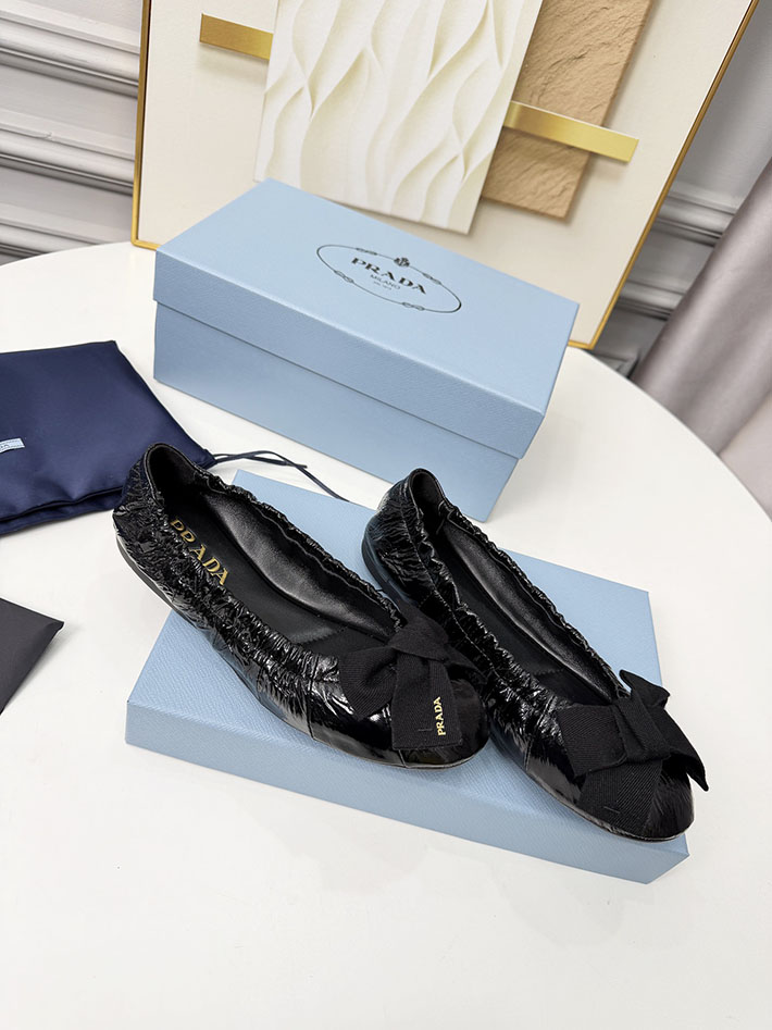 レディース 最高級プラダスーパーコピー PRADA パテントレザー バレーシューズ パンプス 2629787 プラダ 靴 レディース アウトレット - 画像 (6)