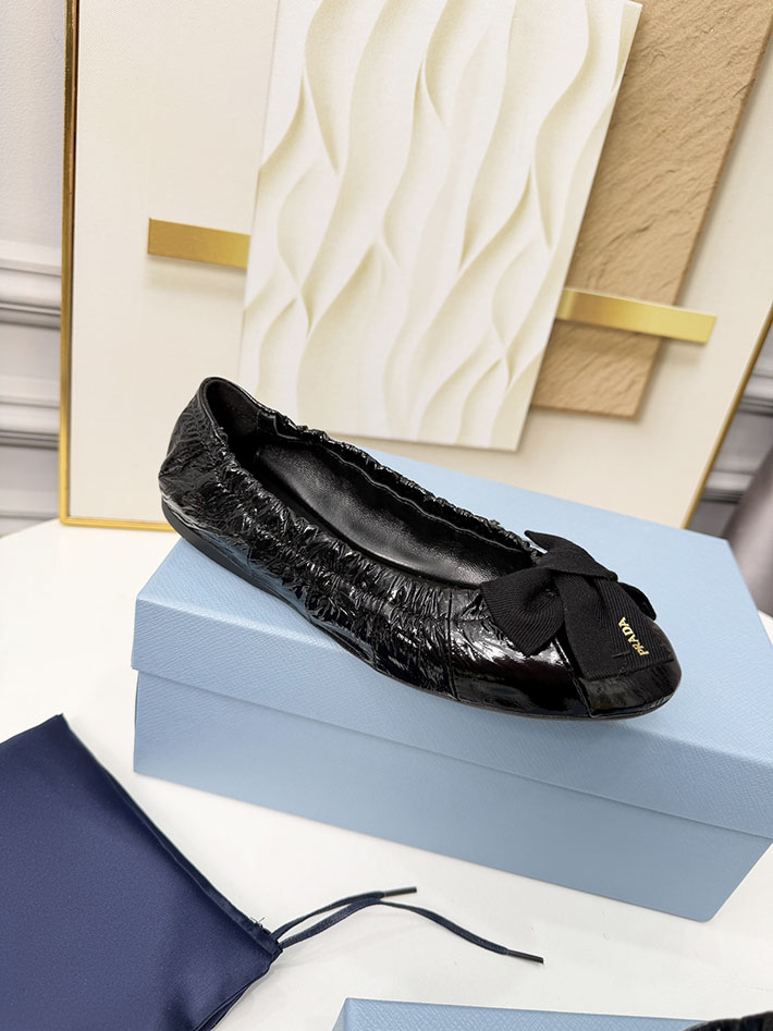 レディース 最高級プラダスーパーコピー PRADA パテントレザー バレーシューズ パンプス 2629787 プラダ 靴 レディース アウトレット - 画像 (2)