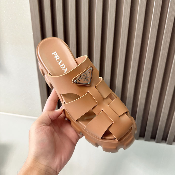 レディース 最高級プラダスーパーコピー PRADA モノリス ラバー サンダル 1X853M EVA ビーチサンダル 2629788 レディース プラダ サンダル - 画像 (9)
