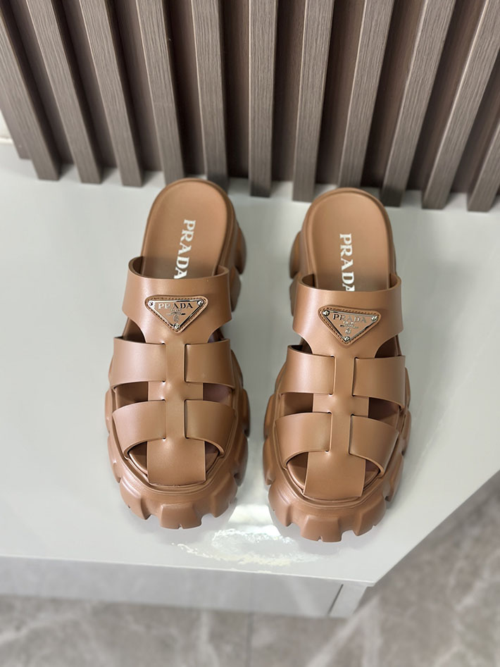 レディース 最高級プラダスーパーコピー PRADA モノリス ラバー サンダル 1X853M EVA ビーチサンダル 2629788 レディース プラダ サンダル - 画像 (8)