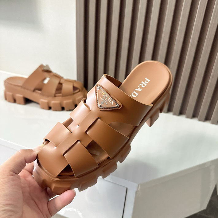 レディース 最高級プラダスーパーコピー PRADA モノリス ラバー サンダル 1X853M EVA ビーチサンダル 2629788 レディース プラダ サンダル - 画像 (7)