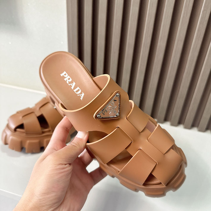 レディース 最高級プラダスーパーコピー PRADA モノリス ラバー サンダル 1X853M EVA ビーチサンダル 2629788 レディース プラダ サンダル - 画像 (2)