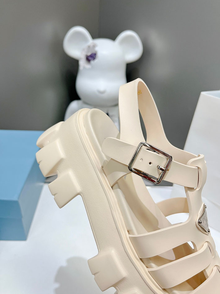 レディース 最高級プラダスーパーコピー PRADA モノリス ラバー サンダル 1X853M EVA ビーチサンダル 2629796 プラダ 靴 レディース - 画像 (7)