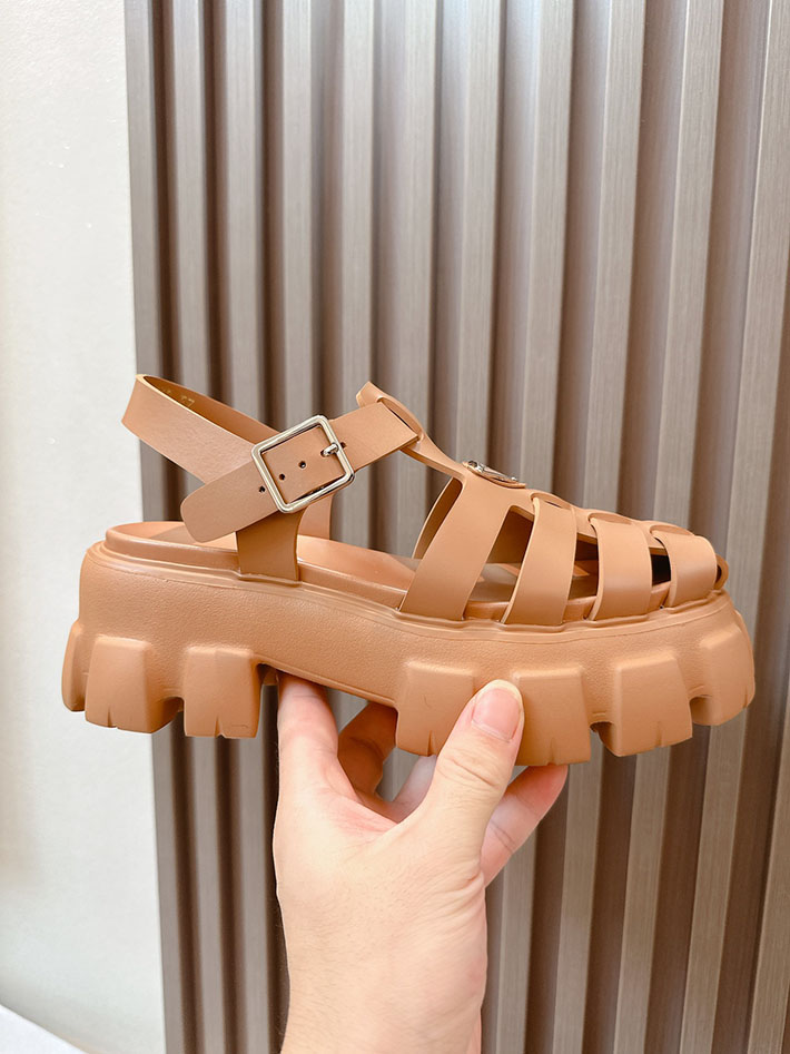 レディース 最高級プラダスーパーコピー PRADA モノリス ラバー サンダル 1X853M EVA ビーチサンダル 2629798 プラダ 靴 サンダル - 画像 (6)
