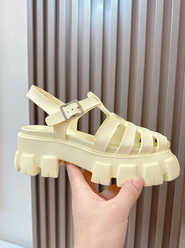 レディース 最高級プラダスーパーコピー PRADA モノリス ラバー サンダル 1X853M EVA ビーチサンダル 2629799 プラダ サンダル 芸能人 - 画像 (7)
