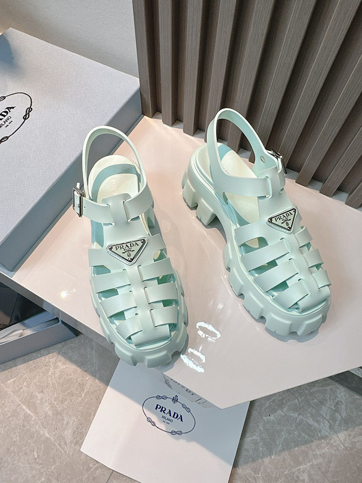 レディース 最高級プラダスーパーコピー PRADA モノリス ラバー サンダル 1X853M EVA ビーチサンダル 2629800 サンダル レディース おしゃれ - 画像 (8)
