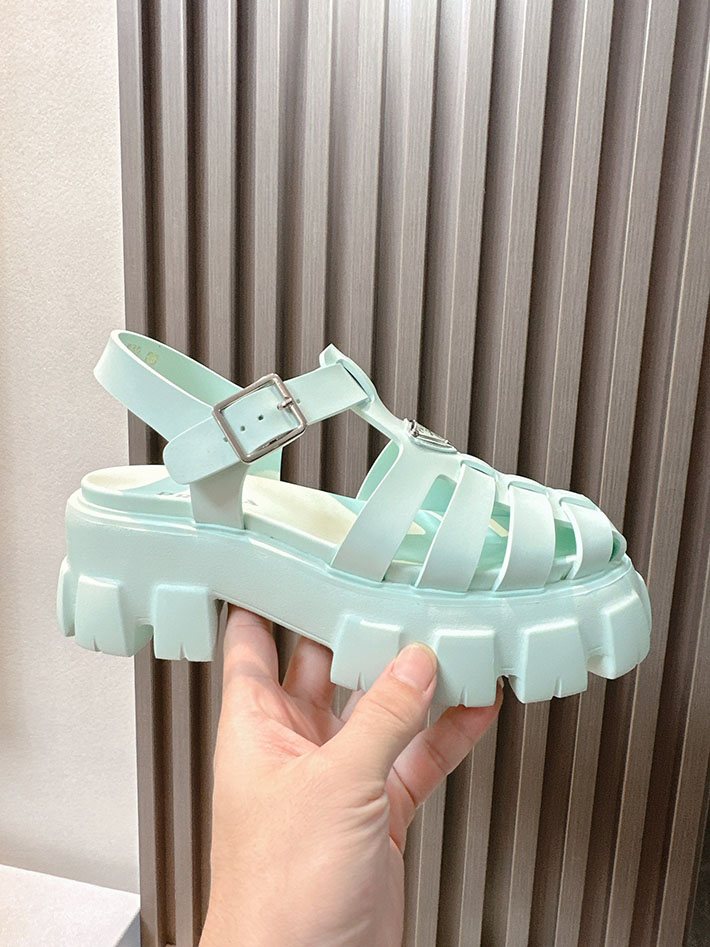 レディース 最高級プラダスーパーコピー PRADA モノリス ラバー サンダル 1X853M EVA ビーチサンダル 2629800 サンダル レディース おしゃれ - 画像 (5)