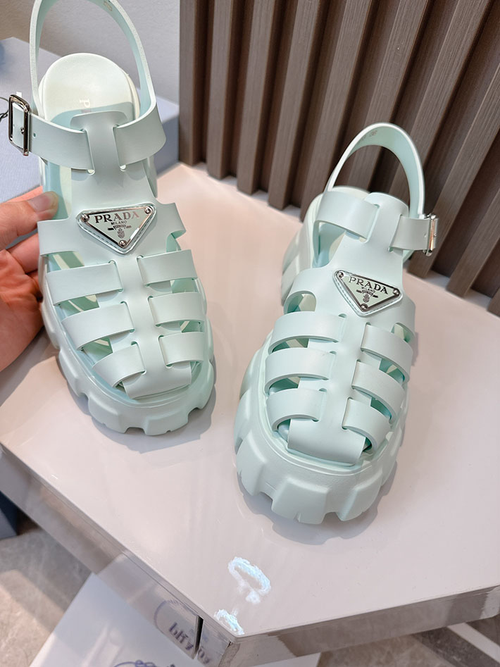 レディース 最高級プラダスーパーコピー PRADA モノリス ラバー サンダル 1X853M EVA ビーチサンダル 2629800 サンダル レディース おしゃれ - 画像 (2)