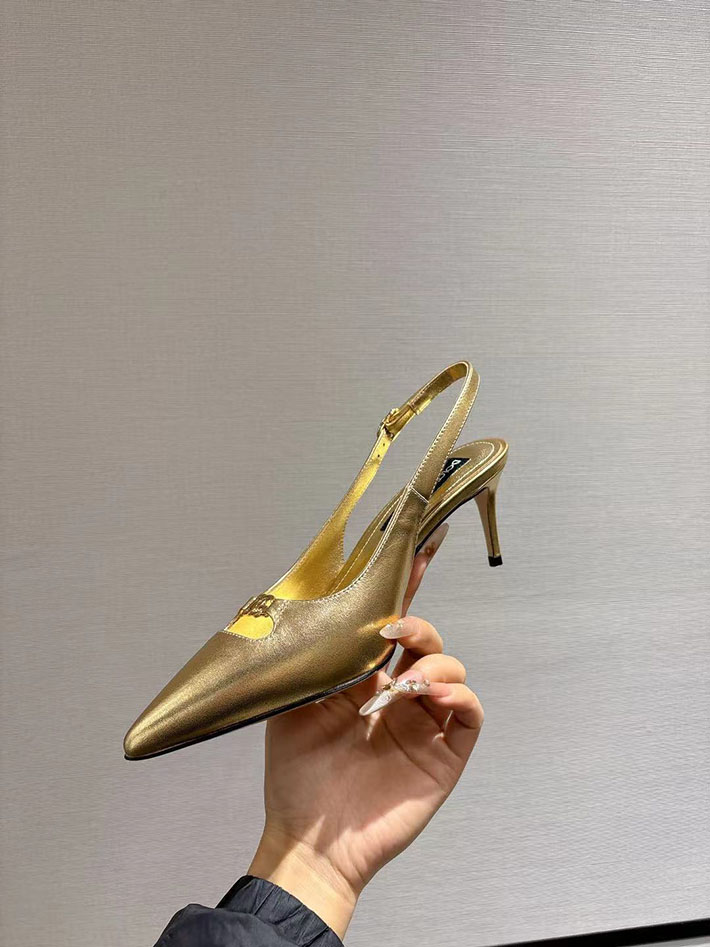 最高級D&Gスーパーコピー ドルチェ&ガッバーナ ヒール6.5cm DG スリングバック パンプス 2026年春夏 新作 2629810 ドルチェ ガッバーナ 靴 レディース - 画像 (7)