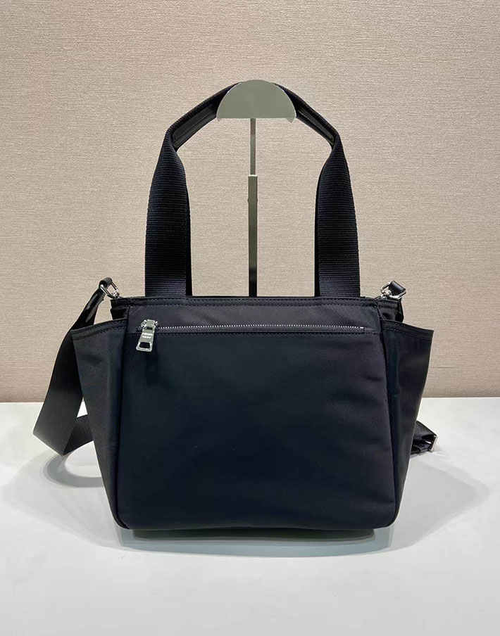 プラダ バッグ レディース PRADA Re-Nylon トートバッグ ブラック 1BG582_RV44_F0002_V_OOO プラダ キャンバス トートバッグ - 画像 (7)