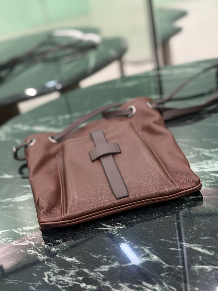 プラダ バッグ レディース PRADA レザー ミニ ショルダーバッグ ココアブラウン 1BH288_2G6F_F0324_V_OOO プラダ バッグ アウトレット - 画像 (4)