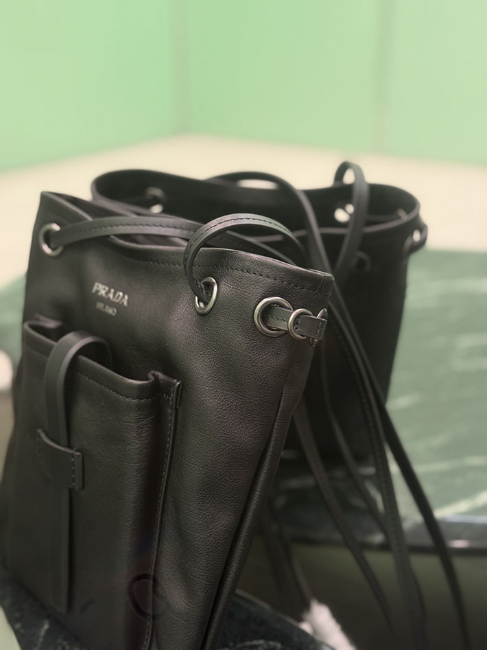 プラダ バッグ レディース PRADA レザー ミニ ショルダーバッグ ブラック 1BH288_2G6F_F0002_V_OOO プラダ バッグ人気ランキング - 画像 (7)