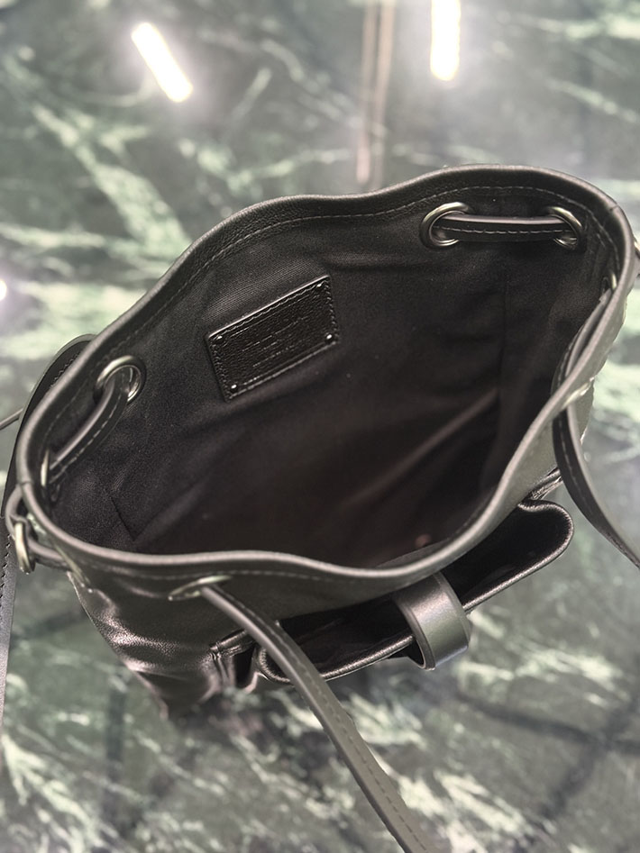 プラダ バッグ レディース PRADA レザー ミニ ショルダーバッグ ブラック 1BH288_2G6F_F0002_V_OOO プラダ バッグ人気ランキング - 画像 (3)