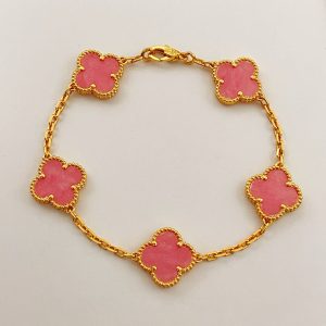 ヴァンクリーフ ブレスレット ピンク