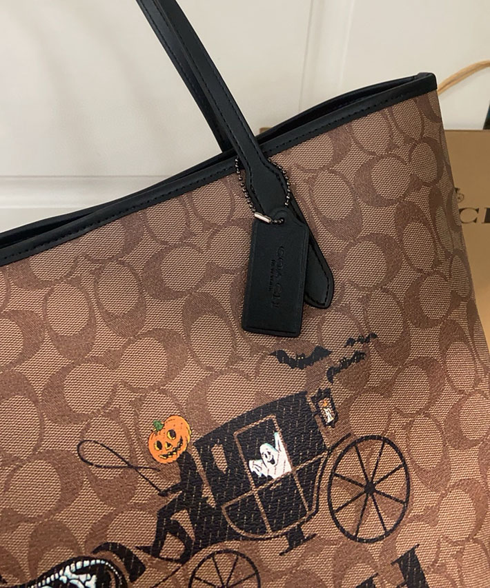 最高級コーチスーパーコピー COACH シティ トート・シグネチャー キャンバス・ホース アンド スレイ 2629877 コーチ トートバッグ 人気ランキング - 画像 (7)