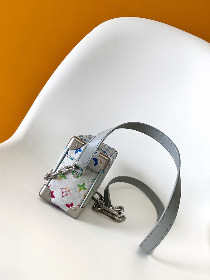 ルイヴィトン バッグ 新作 Louis Vuitton MINI SOFT TRUNK ミニ ソフト トランク マルチカラー M13901 ルイヴィトン ボックス バッグ - 画像 (8)