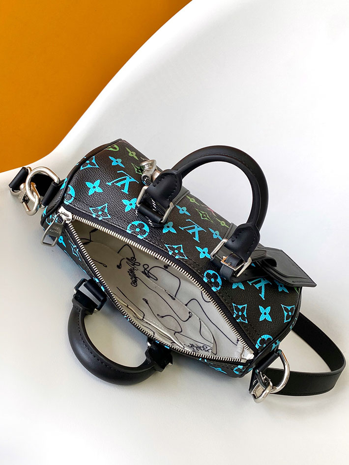 ルイヴィトン バッグ 新作 LV モノグラム イリデッセント キーポル バンドリエール25 M13935 スピーディ バンド リエール 25 新作 - 画像 (2)