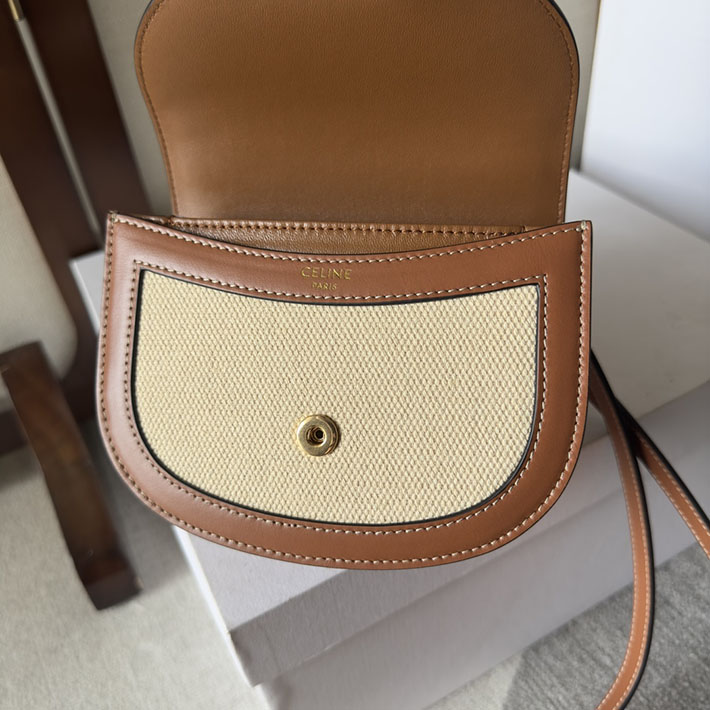 最高級セリーヌスーパーコピー CELINE ミニ ブザス クレア タン トリオンフ キャンバス/カーフ 10K502FA3 セリーヌ バッグ 人気ランキング - 画像 (3)