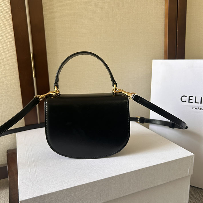 最高級セリーヌスーパーコピー CELINE Mini Besace Clea ミニ ブザス クレア ブラック 10L063ETZ.38NO セリーヌ 斜めがけ ショルダーバッグ - 画像 (7)