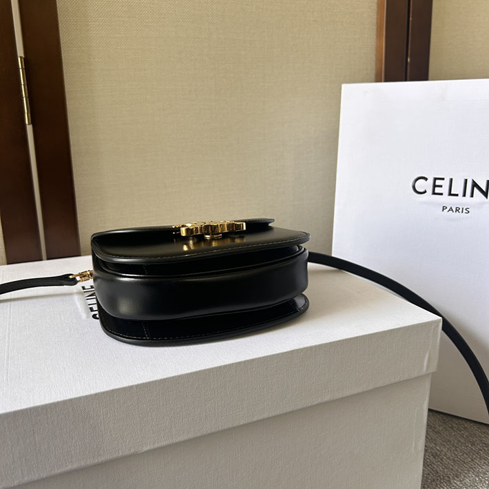 最高級セリーヌスーパーコピー CELINE Mini Besace Clea ミニ ブザス クレア ブラック 10L063ETZ.38NO セリーヌ 斜めがけ ショルダーバッグ - 画像 (6)
