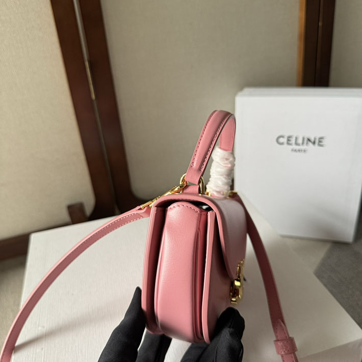 最高級セリーヌスーパーコピー CELINE Mini Besace Clea ミニ ブザス クレア ローズ 10L063ETZ.24OS セリーヌ ショルダーバッグ アウトレット - 画像 (8)
