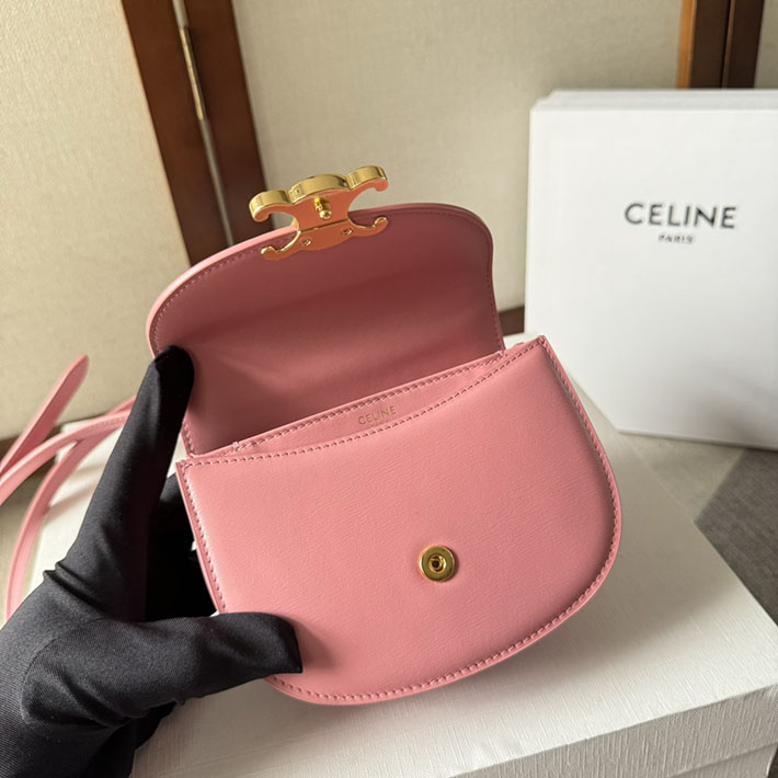 最高級セリーヌスーパーコピー CELINE Mini Besace Clea ミニ ブザス クレア ローズ 10L063ETZ.24OS セリーヌ ショルダーバッグ アウトレット - 画像 (3)