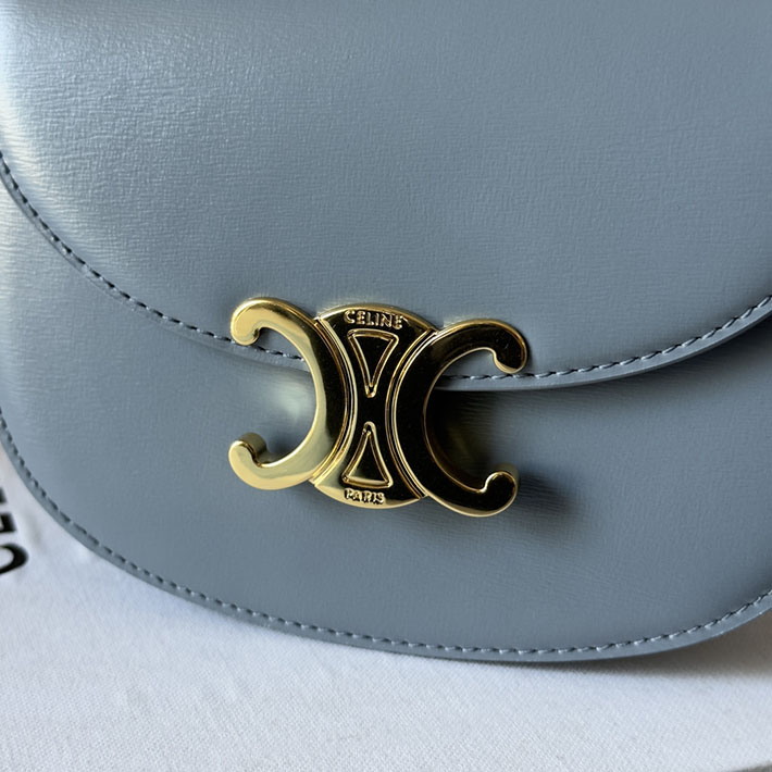 最高級セリーヌスーパーコピー CELINE Mini Besace Clea ミニ ブザス クレア ペールブルー 10L063ETZ.07PB セリーヌ ショルダーバッグ 定番 - 画像 (5)