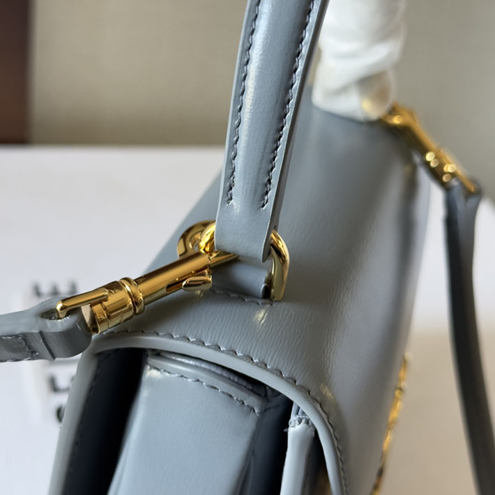 最高級セリーヌスーパーコピー CELINE Mini Besace Clea ミニ ブザス クレア ペールブルー 10L063ETZ.07PB セリーヌ ショルダーバッグ 定番 - 画像 (4)