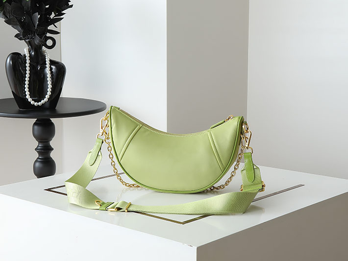 プラダ バッグ レディース PRADA Re-Nylonドゥミ・リュンヌショルダー パステルグリーン 1BH222 R064 F0RAY レディース プラダ バッグ ナイロン - 画像 (8)