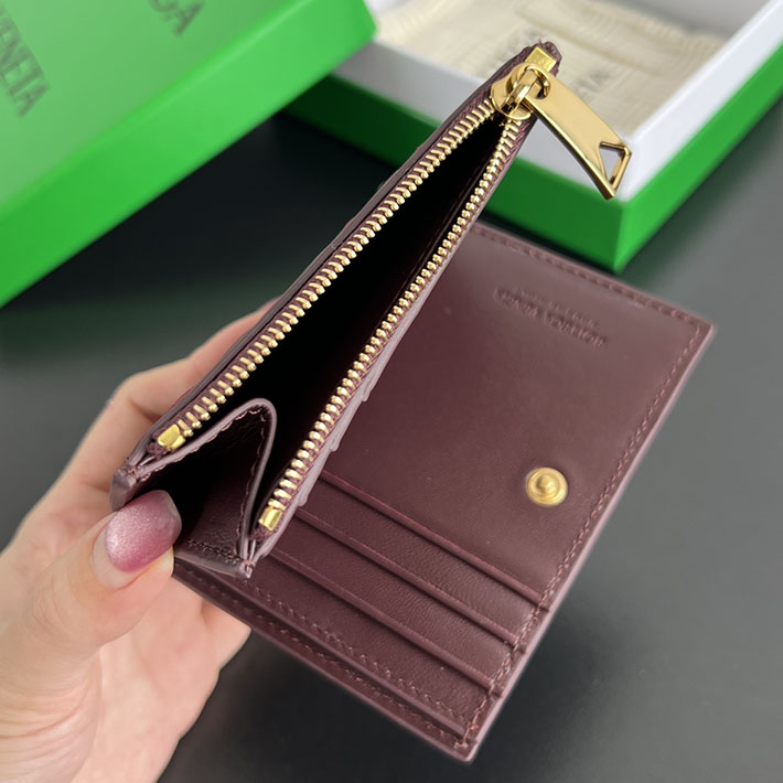 最高級ボッテガコピー Bottega Veneta ソルスティス スモール 二つ折りウォレット バローロ 788055V4R412250 ボッテガ ヴェネタ 財布 二つ折り - 画像 (4)