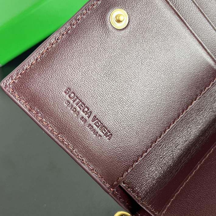 最高級ボッテガコピー Bottega Veneta ソルスティス スモール 二つ折りウォレット バローロ 788055V4R412250 ボッテガ ヴェネタ 財布 二つ折り - 画像 (3)