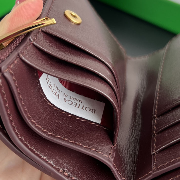 最高級ボッテガコピー Bottega Veneta ソルスティス スモール 二つ折りウォレット バローロ 788055V4R412250 ボッテガ ヴェネタ 財布 二つ折り - 画像 (2)