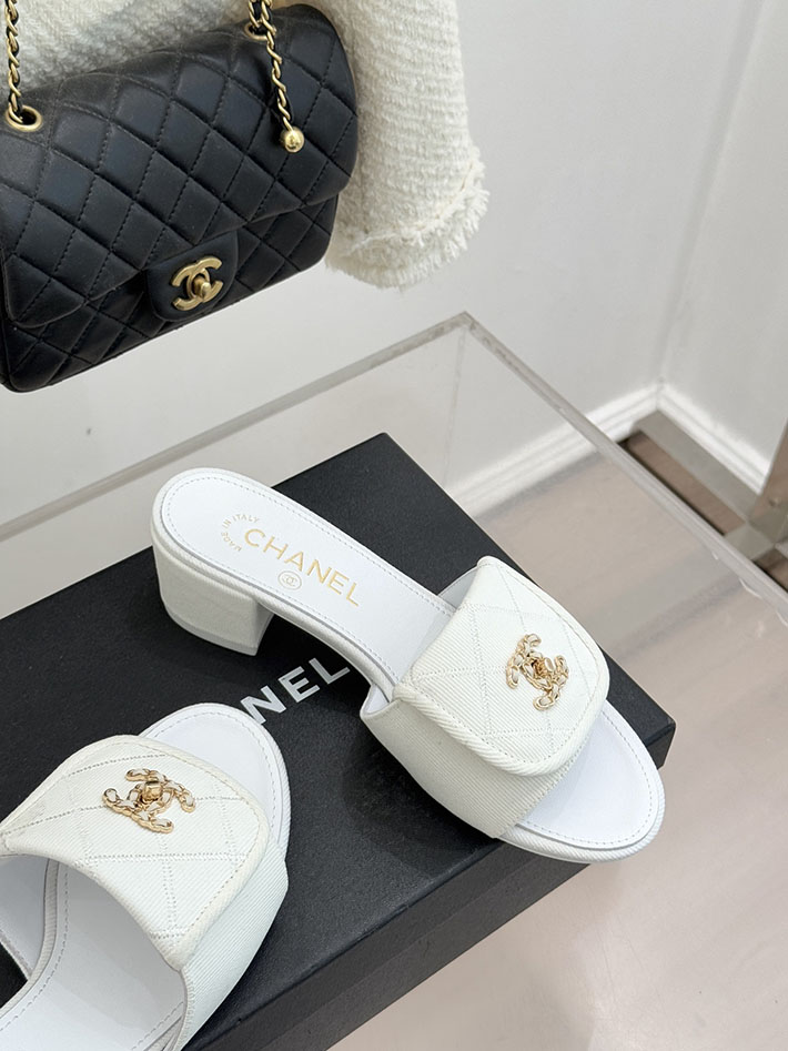 最高級シャネルスーパーコピー CHANEL ココマーク パールサンダル ミュール デニム ホワイト 2631006 シャネル 店舗 大阪 - 画像 (6)