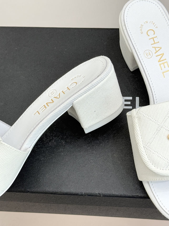 最高級シャネルスーパーコピー CHANEL ココマーク パールサンダル ミュール デニム ホワイト 2631006 シャネル 店舗 大阪 - 画像 (5)