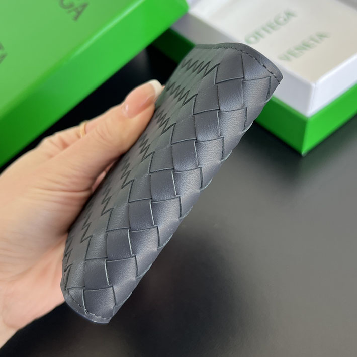 最高級ボッテガコピー Bottega Veneta イントレチャート ピッコロ フラップカードケース スペース 796964V4LQ14028 ボッテガ カードケース 財布代わり - 画像 (7)