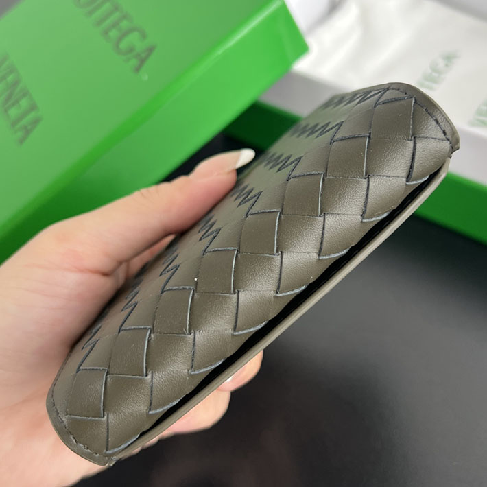 最高級ボッテガコピー Bottega Veneta イントレチャート ピッコロ ビジネスカードケース トラバーチン 805825V4LQ12916 ボッテガ ヴェネタ カードケース メンズ - 画像 (7)