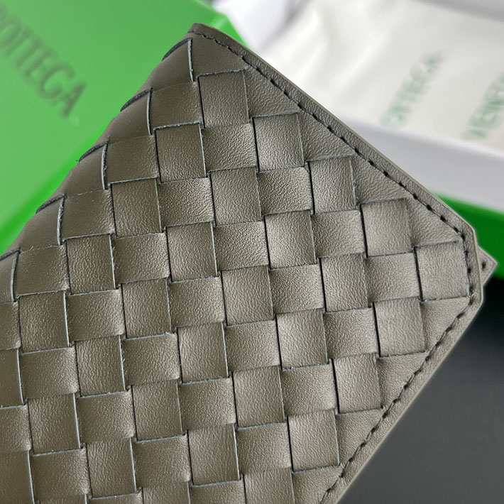 最高級ボッテガコピー Bottega Veneta イントレチャート ピッコロ ビジネスカードケース トラバーチン 805825V4LQ12916 ボッテガ ヴェネタ カードケース メンズ - 画像 (3)