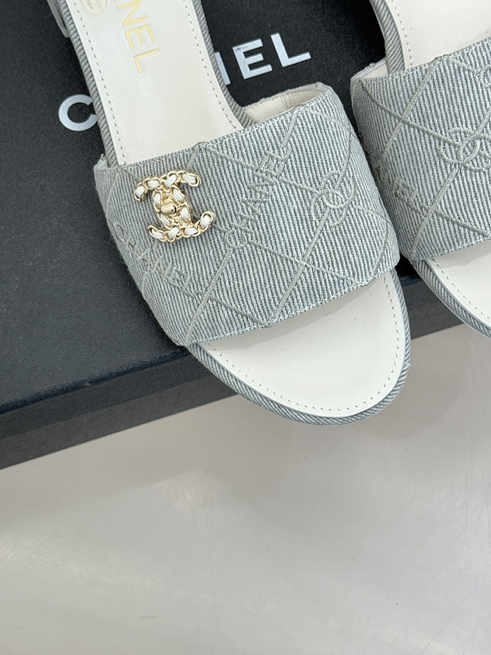 最高級シャネルスーパーコピー CHANEL CCロゴ 夏用 サンダル レディース おしゃれ グレー 2631023 シャネル 靴 レディース 人気 - 画像 (4)
