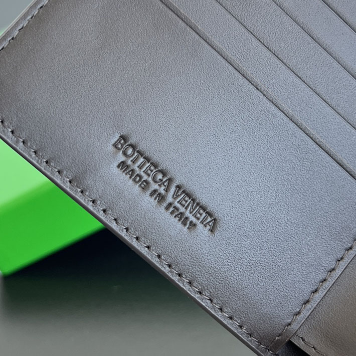 最高級ボッテガコピー Bottega Veneta イントレチャート ピッコロ 二つ折りウォレット フォンデンテ 796966V4LQ22145 ボッテガ ヴェネタ 財布 アウトレット - 画像 (4)