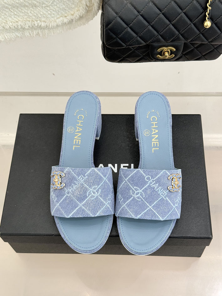 最高級シャネルスーパーコピー CHANEL CCロゴ 夏用 サンダル レディース おしゃれ ブルー 2631026 シャネル 靴 サンダル - 画像 (7)