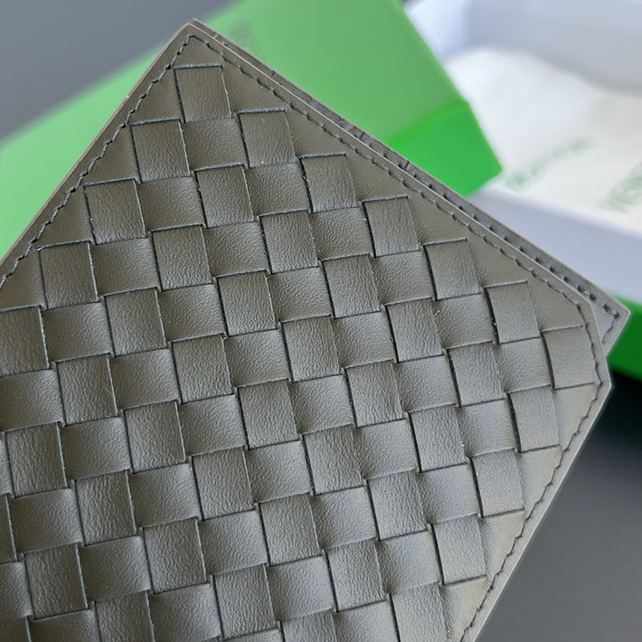 最高級ボッテガコピー Bottega Veneta イントレチャート ピッコロ 二つ折りウォレット カーキ 796966V4LQ23386 ボッテガ ヴェネタ 財布 二つ折り - 画像 (2)