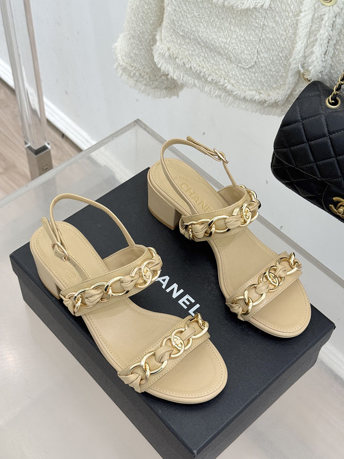 最高級シャネルスーパーコピー CHANEL チェーンモチーフ レディースサンダル 人気 ベージュ 2631028 レディース シャネル 靴 - 画像 (9)