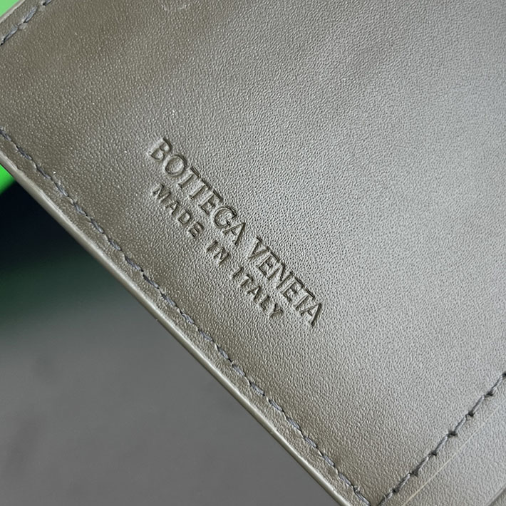 最高級ボッテガコピー Bottega Veneta イントレチャート ピッコロ ファスナーカードケース ダークグリーン 805827V4LQ13009 ボッテガ ヴェネタ カードケース メンズ - 画像 (4)